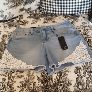 Earl jeans cut-offs. Sizes 10 and 6.